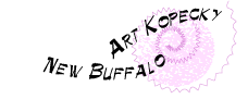 New Buffalo • author, Art Kopecky